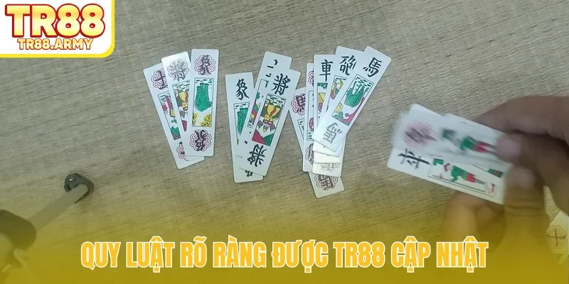 Quy luật rõ ràng được TR88 cập nhật